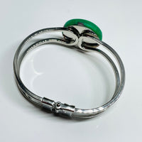 handmade jewelry, Minnesota local wood and resin artist. platinum plated bracelet spring loaded hinge opening