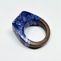 Wood and Resin Royal Walnut - Ring