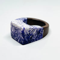 Wood and Resin Royal Walnut - Ring