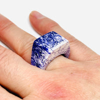 Wood and Resin Royal Walnut - Ring
