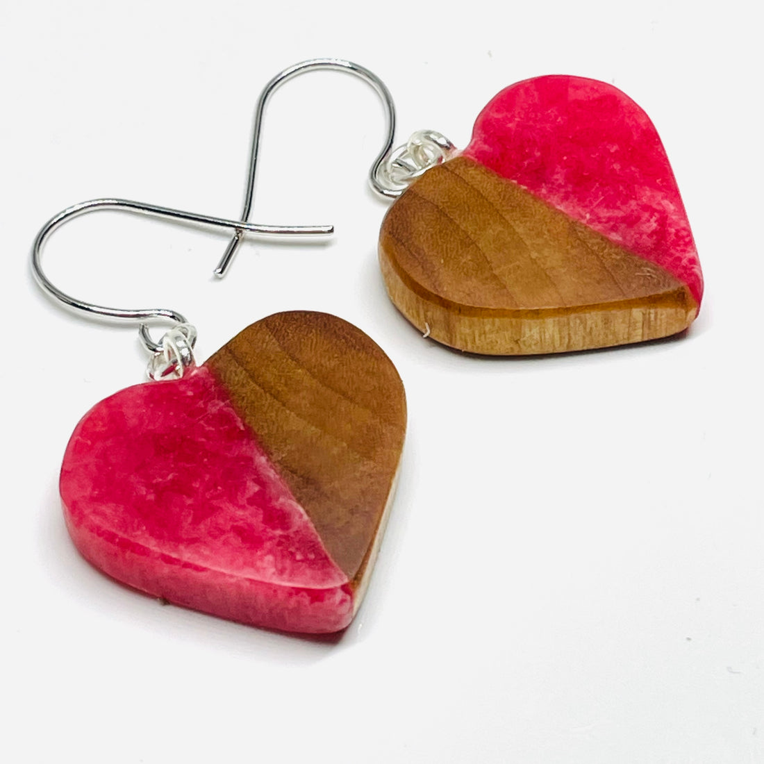 Sirloin Maple Tiny Hearts - Earrings