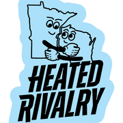 Minnesota and Wisconsin heated rivalry - Sticker
